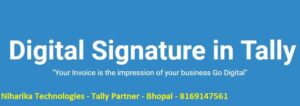 Read more about the article Digital Signature in Tally