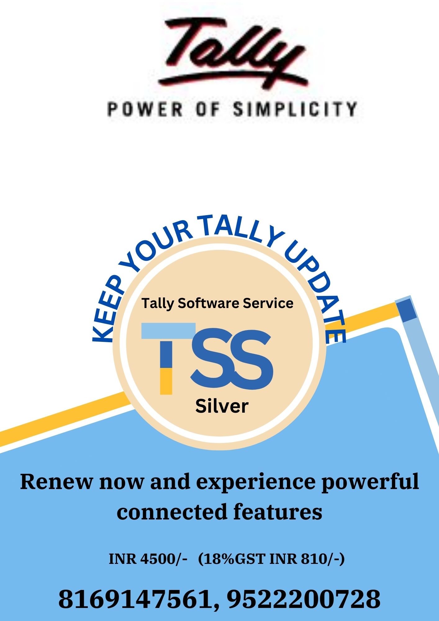 Read more about the article Tally Renewal – TSS – Tally Prime
