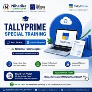 Read more about the article TallyPrime Training: Auto Backup & Invoice Template