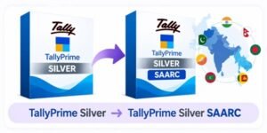 TallyPrime Silver to Tally prime SAARC single user Upgrade