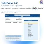 TallyPrime 7.2: New Features, GST Updates & Upgrade Guide